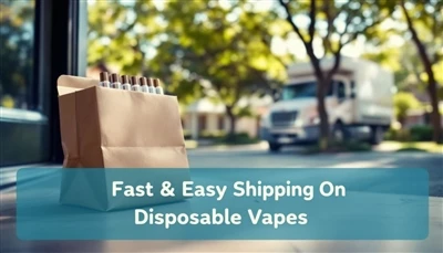 Envio rápido e fácil em vapes descartáveis
