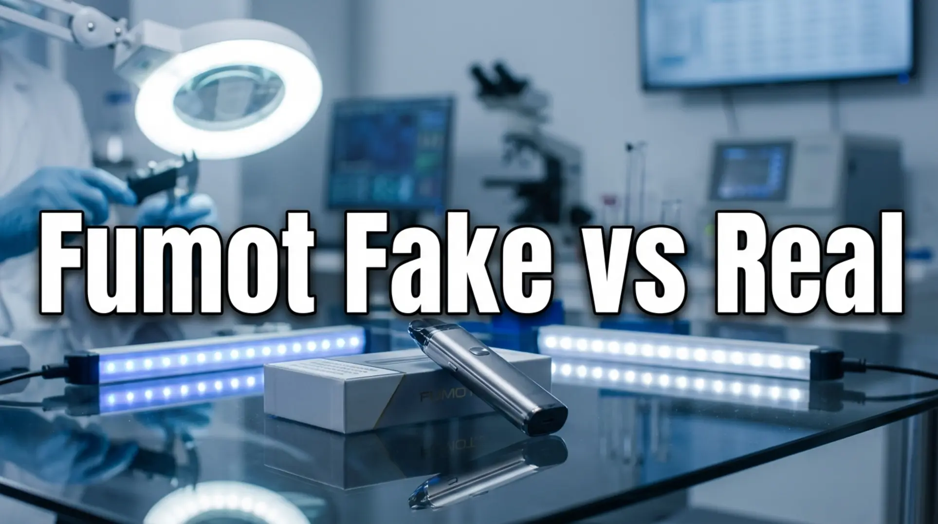 Fumot Tornado 20000 Fake vs Real: Guia de verificação do varejista
