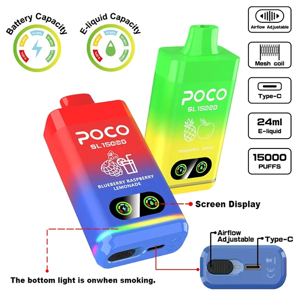 POCO SL 15000 Puffs Disposable Vape