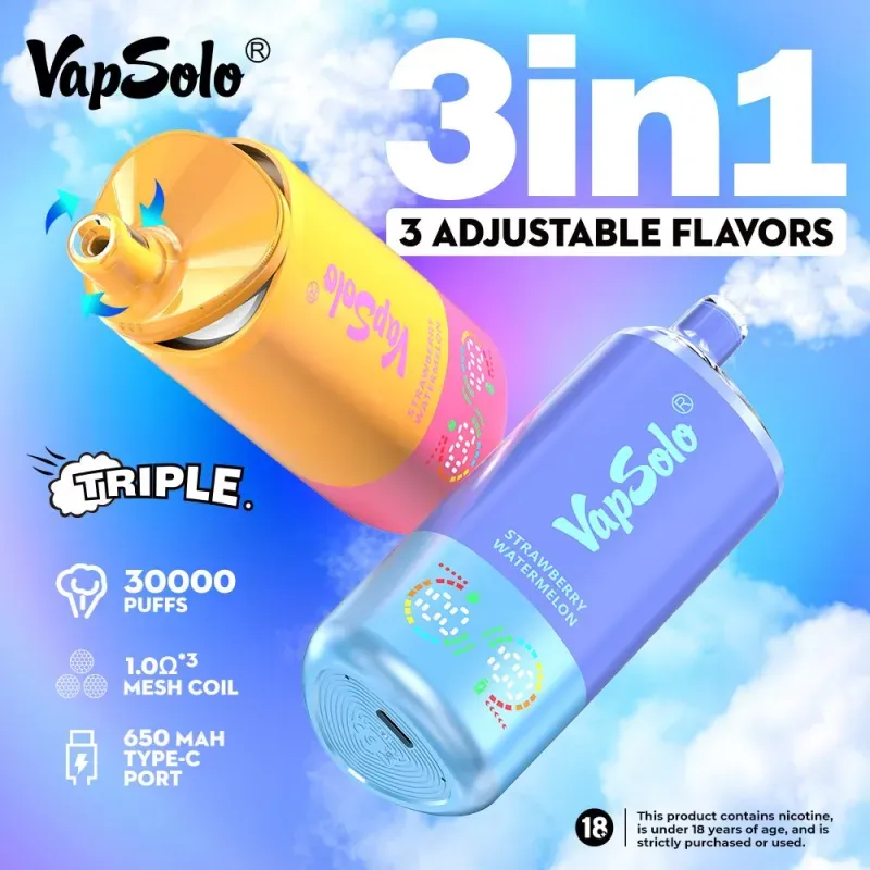 Análise do Vapsolo Triple 30000 Puffs: uma análise honesta e baseada em dados...