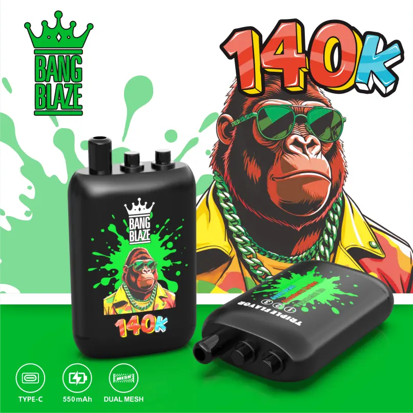 Ang Blaze 140K Puffs 3 em 1 Vape: guia completo de atacado