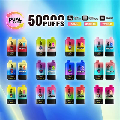 Bang King 50000 Puffs 50k Sabor Duplo Descartável