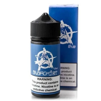 Azul por tabaco anarquista - nicotina livre e - líquido 100ml