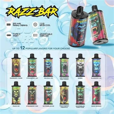 Posso reabastecer um vape razz?