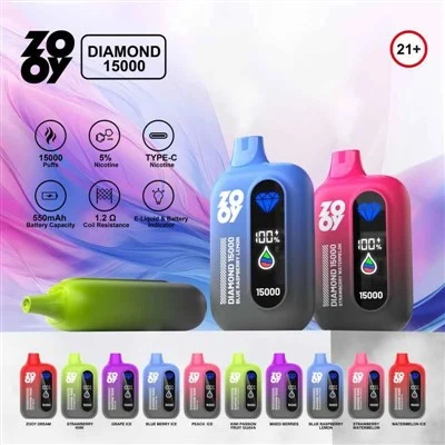 Qual é o ajuste do fluxo de ar do zooy vape?